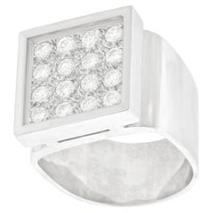 Modernist Diamond-set Ring