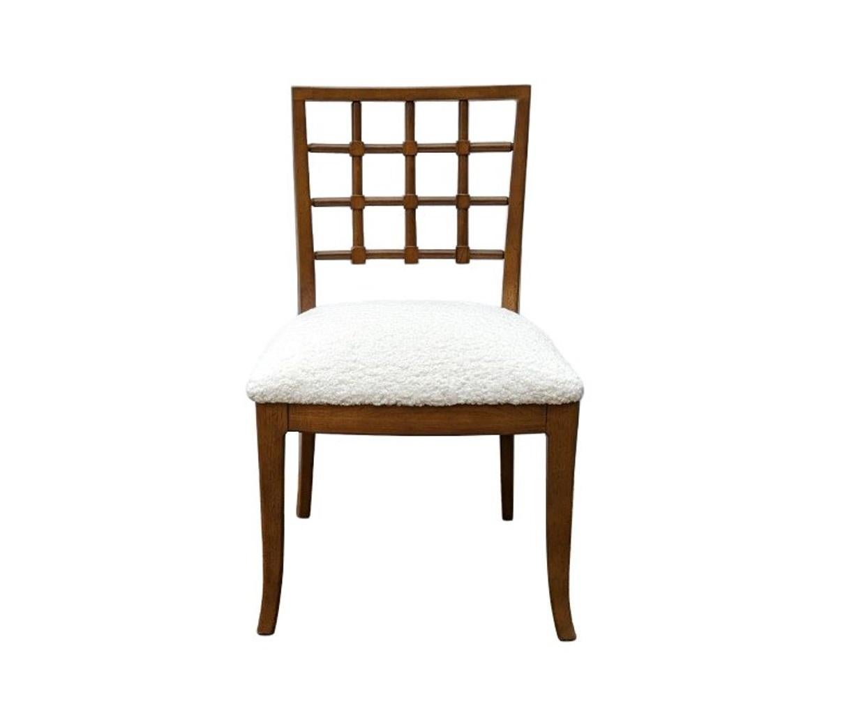Huit chaises de salle à manger modernistes conçues par Edmund Karpinski pour Drexel Bon état - En vente à Dallas, TX