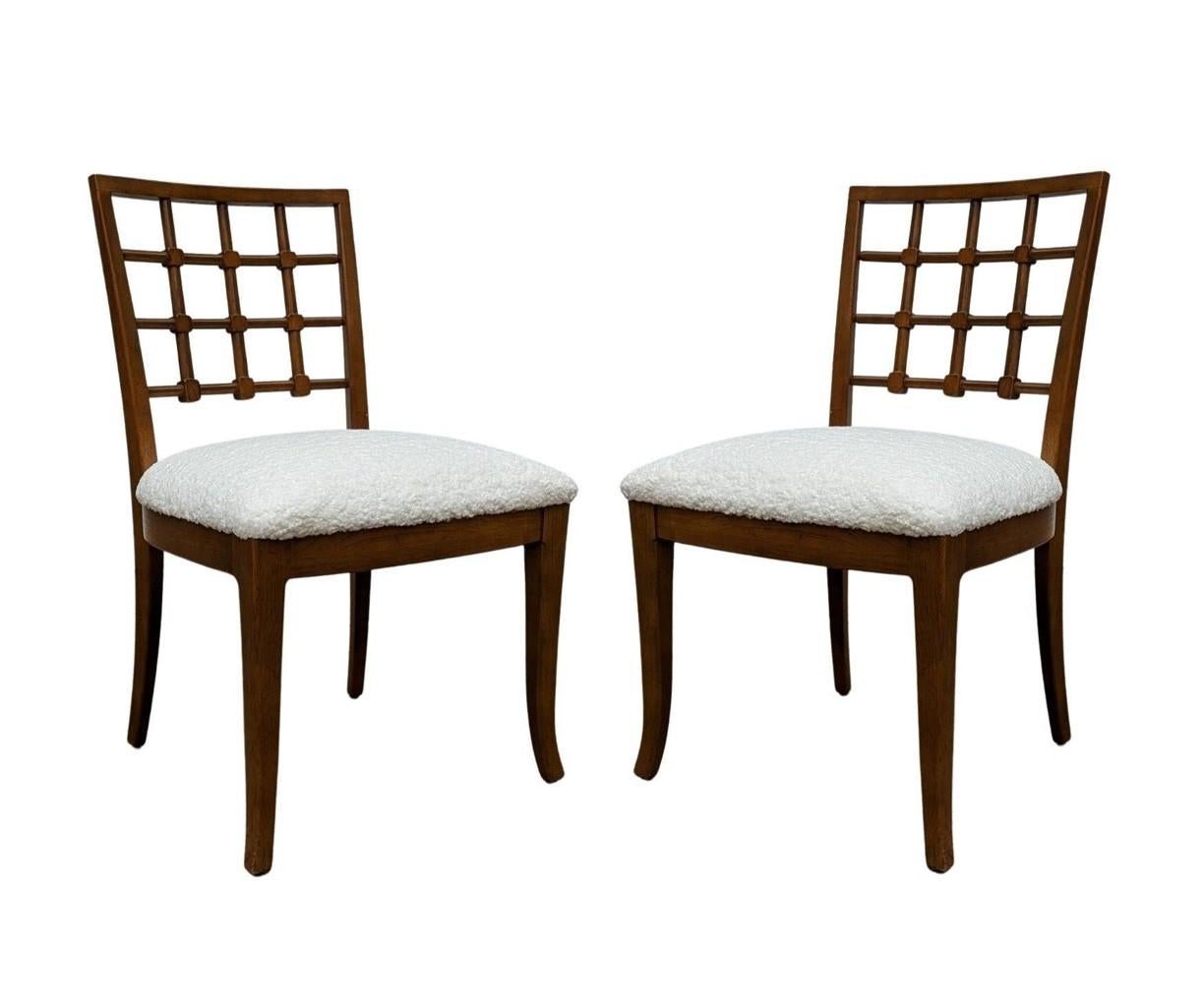 Huit chaises de salle à manger modernistes conçues par Edmund Karpinski pour Drexel en vente 1
