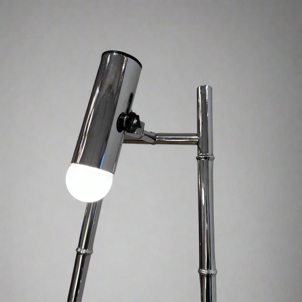 Italian Modernist Display Easel with Light For Sale