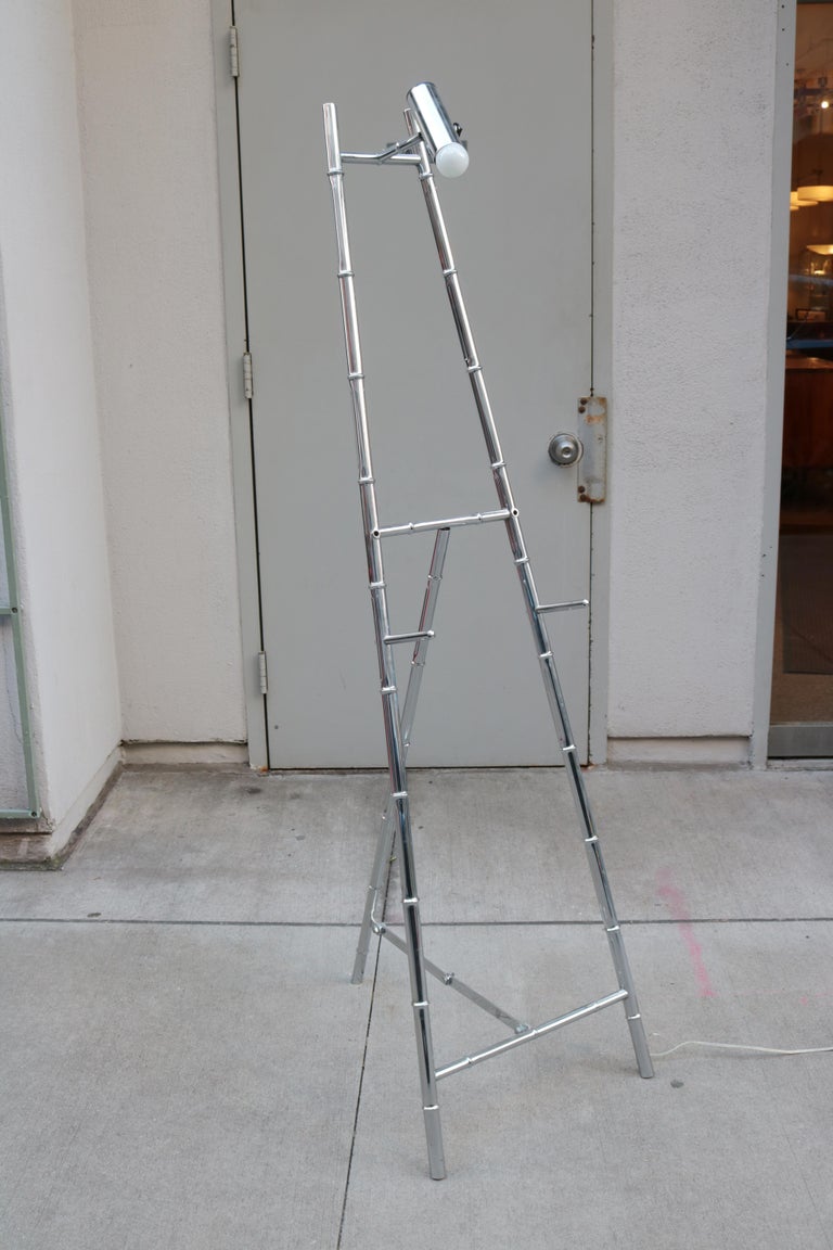Modernist Display Easel with Light For Sale at 1stDibs display easel