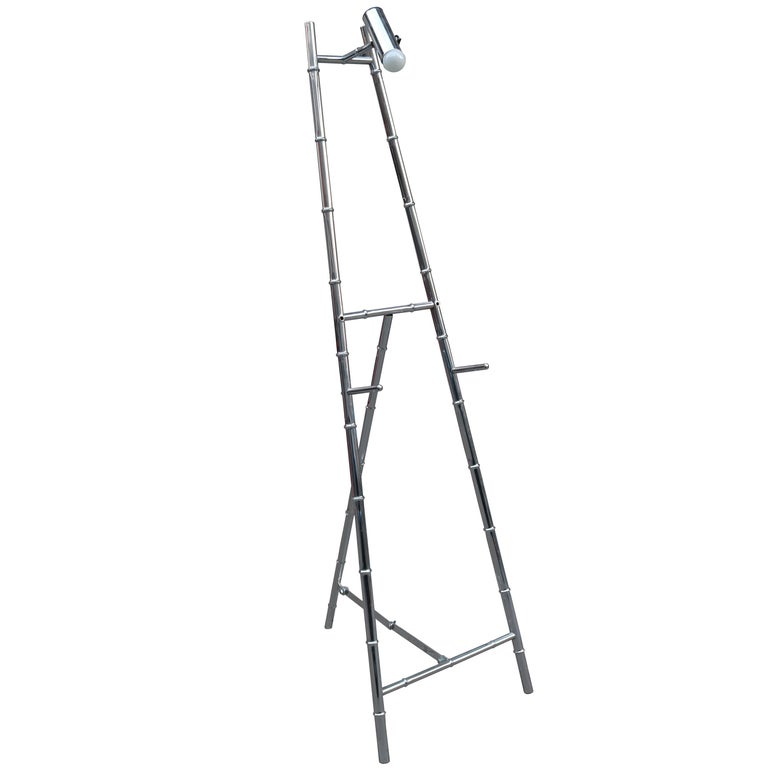 Modernist Display Easel with Light For Sale at 1stDibs display easel