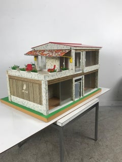 Modernist Doll House "Villa Hogarin" by Modella Made in Spain