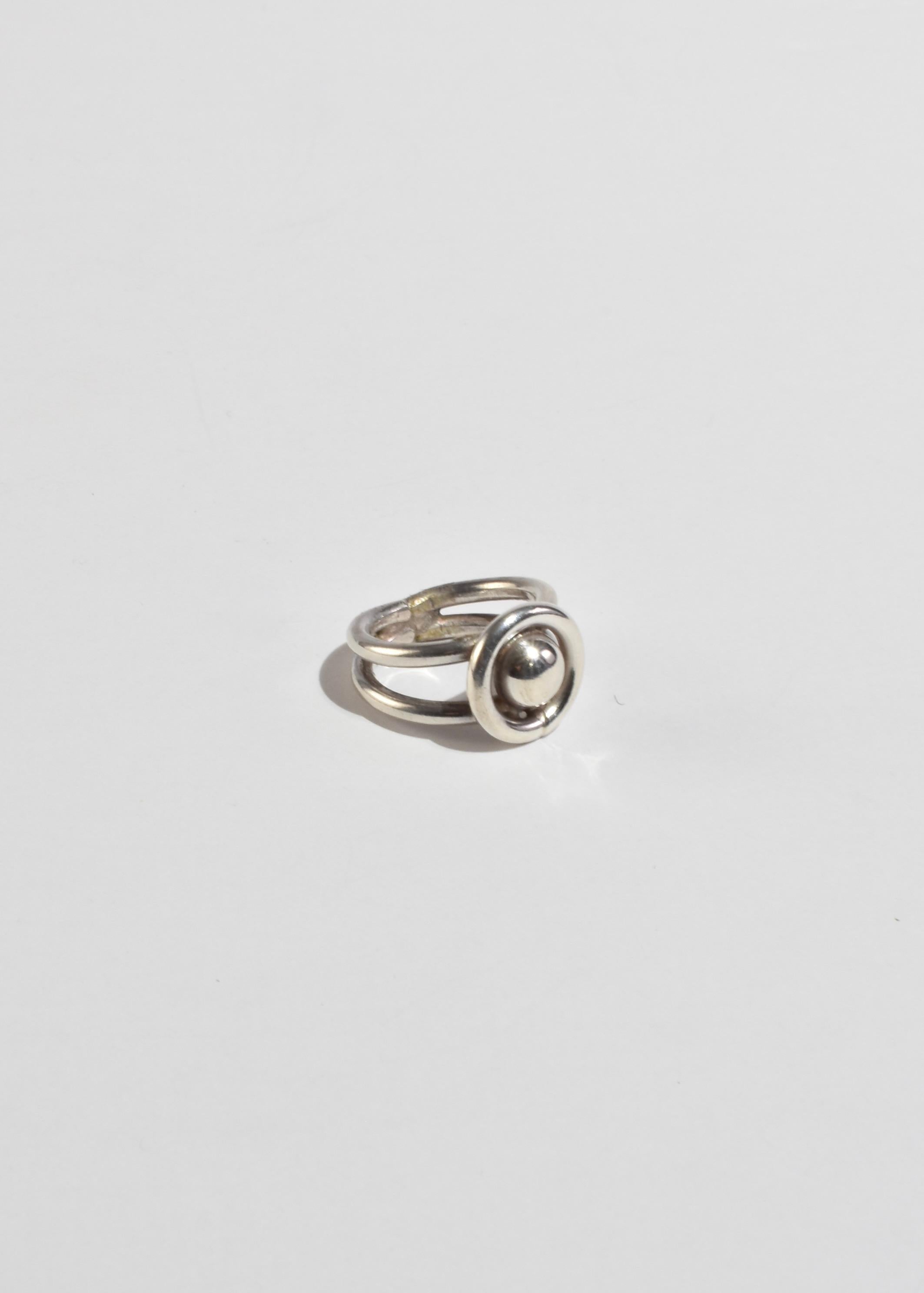 Modernist Dome Ring im Zustand „Gut“ im Angebot in Richmond, VA