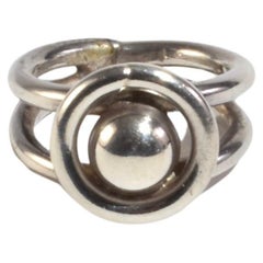 Modernist Dome Ring