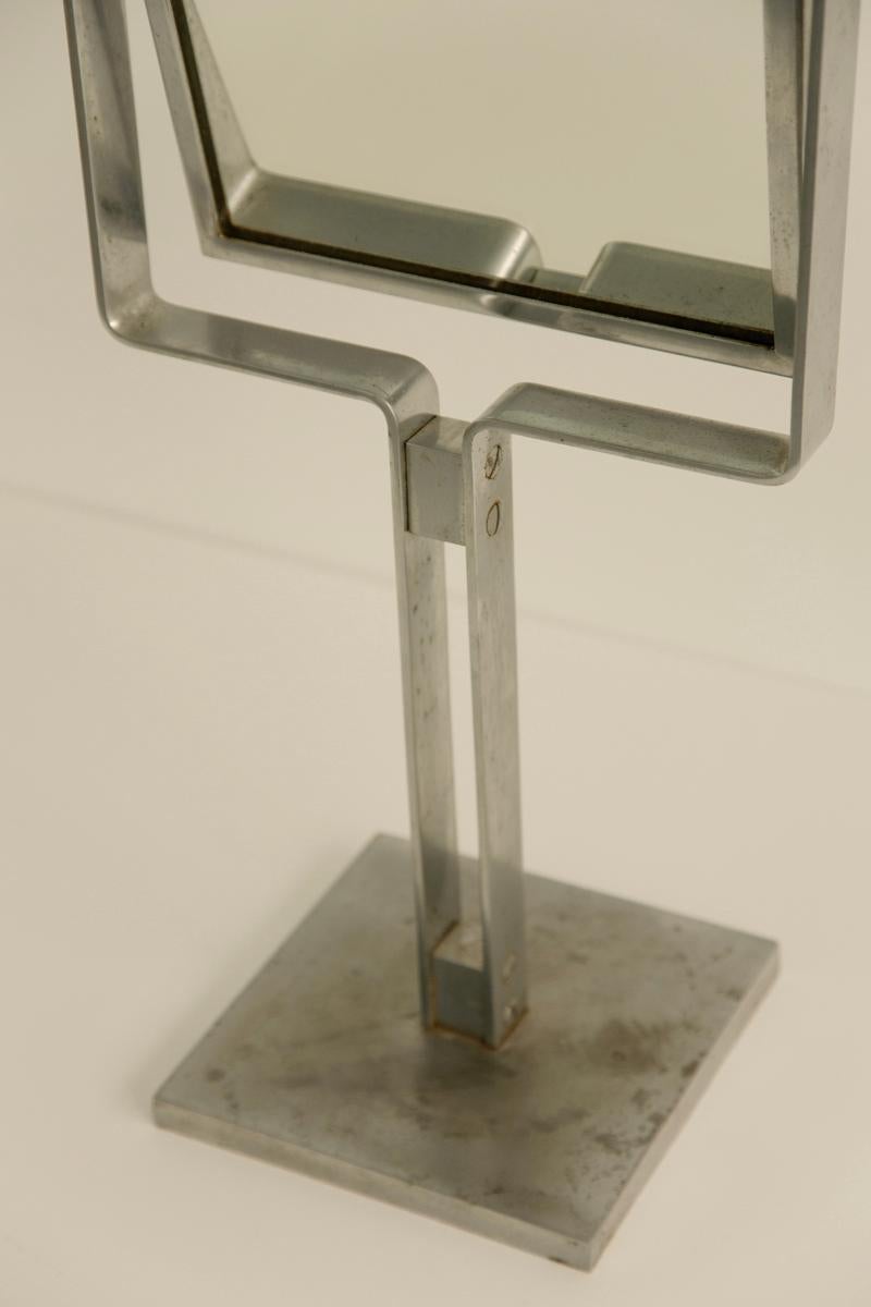 Post-Modern Modernist Double Sided Vanity Mirror