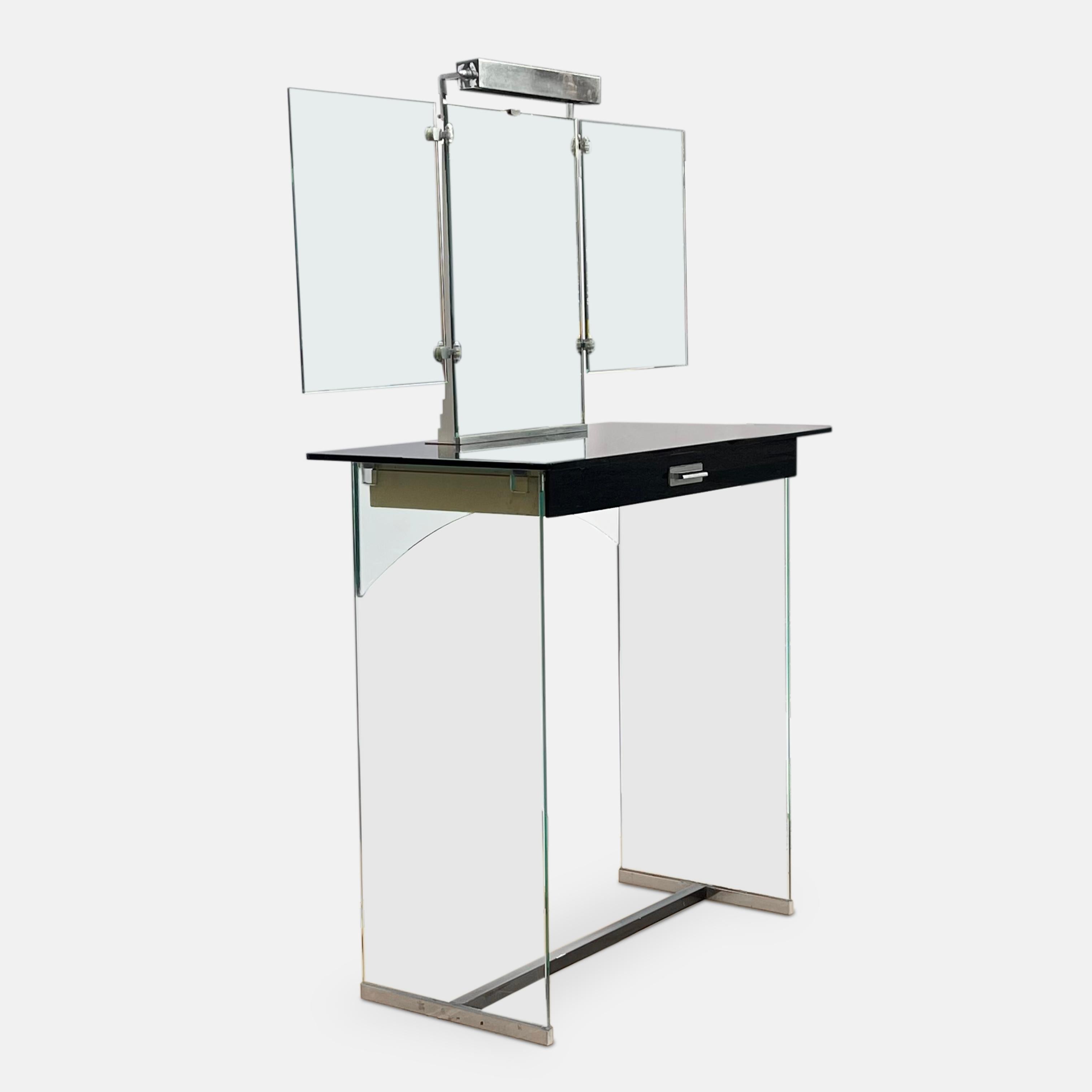 Tavolino da toilette modernista attribuito alla Maison Desny, circa 1925 in vendita 6