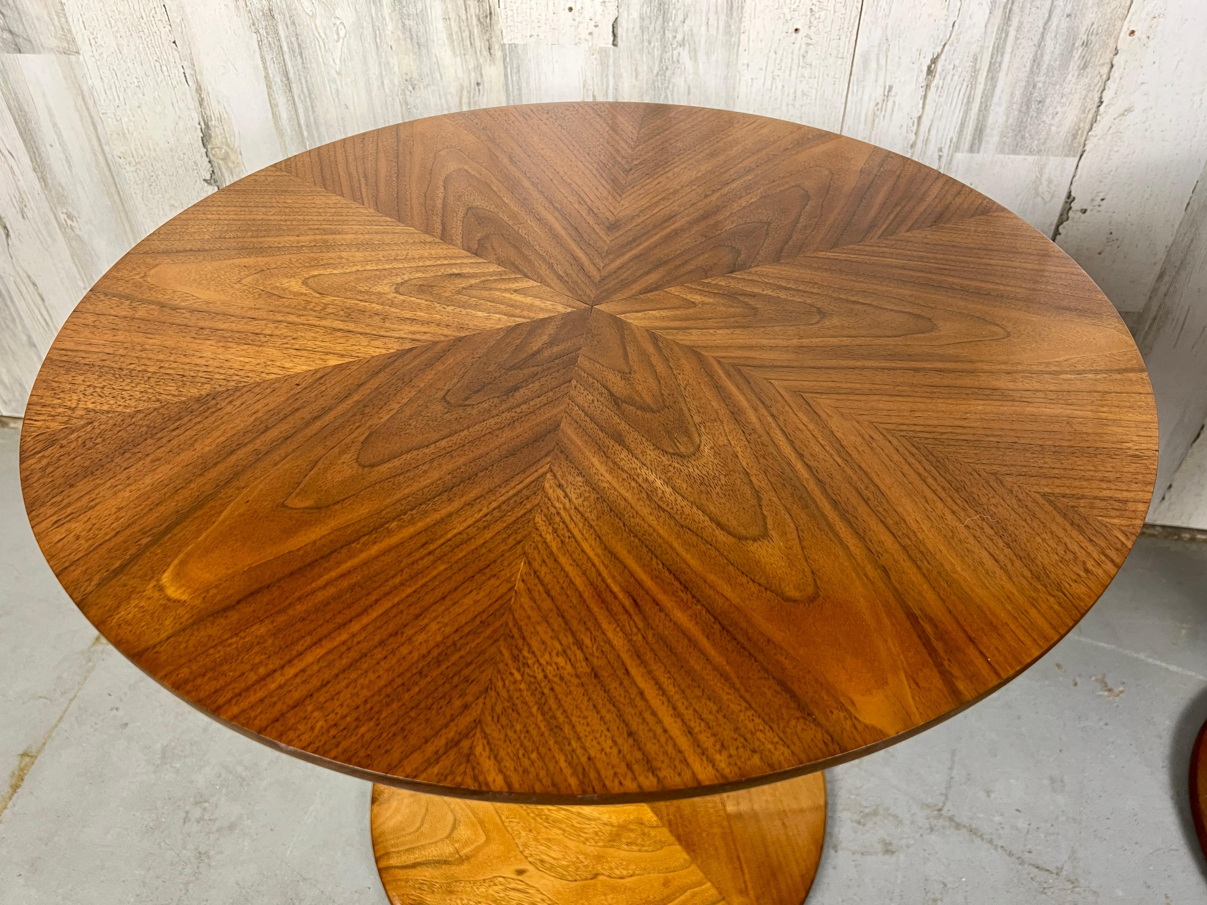 Modernist Drexel Side Tables For Sale at 1stDibs