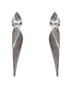 Modernist Drop Earrings by Nanna Ditzel for Georg Jensen, 1970s
