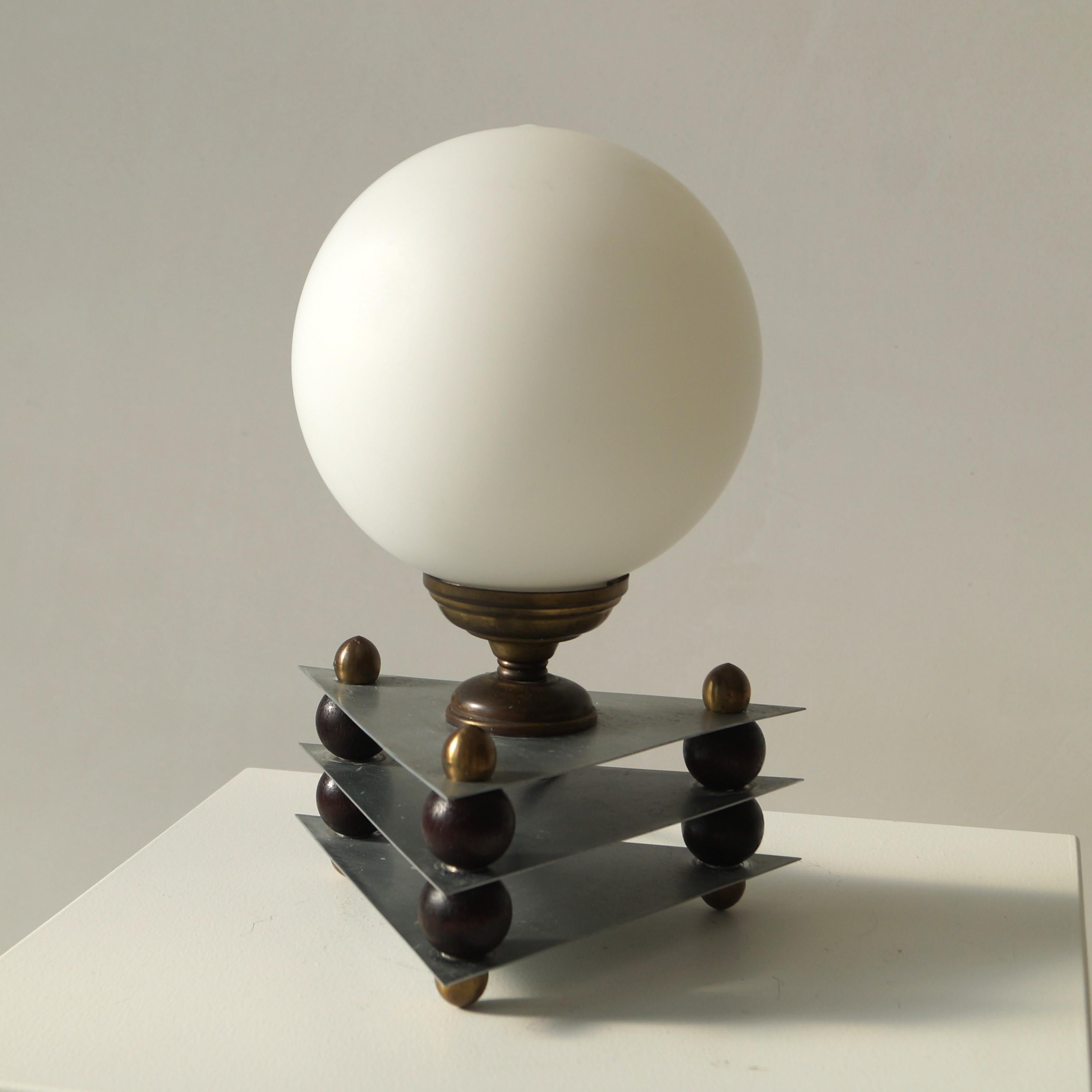 Modernist Dutch Art Deco desk lamp, 1950s 6