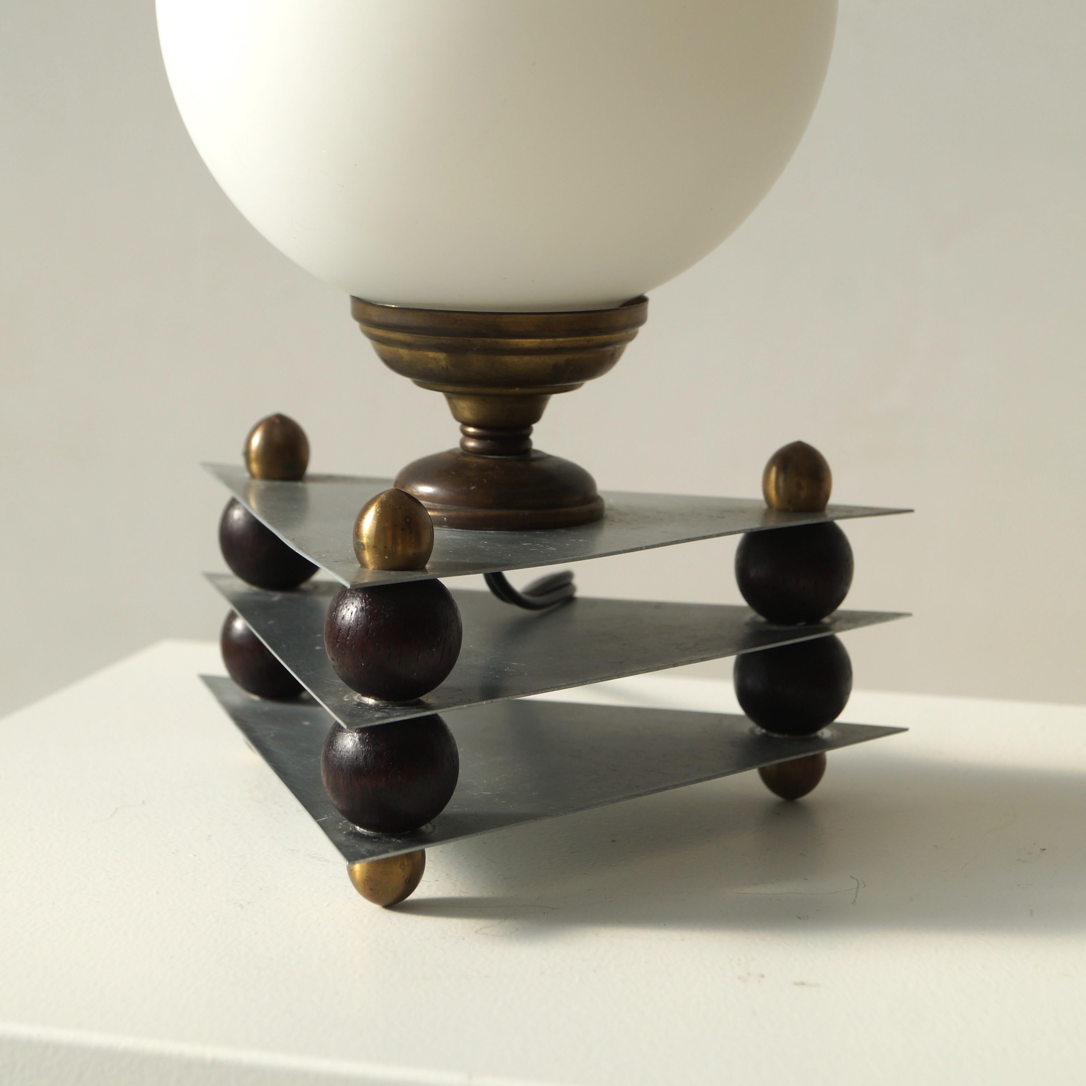 Modernist Dutch Art Deco desk lamp, 1950s 7