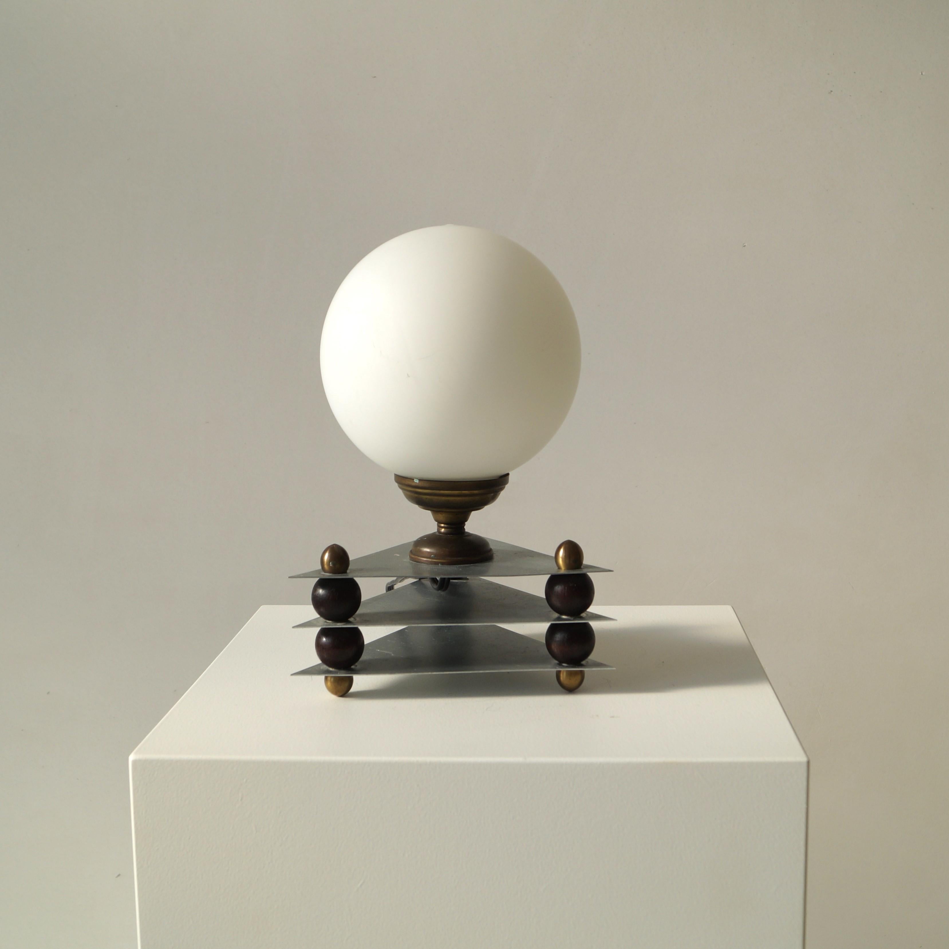 Modernist Dutch Art Deco desk lamp, 1950s 3