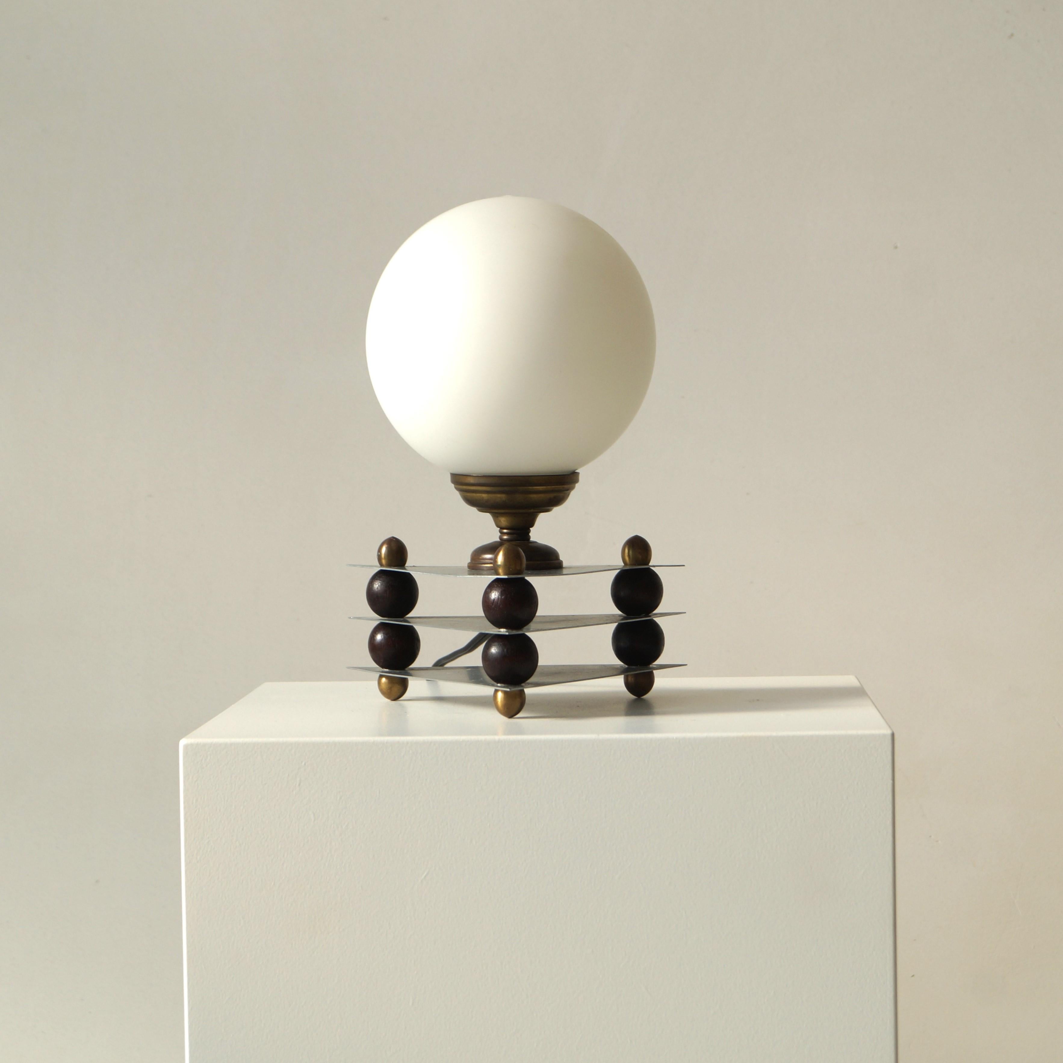 Modernist Dutch Art Deco desk lamp, 1950s 4