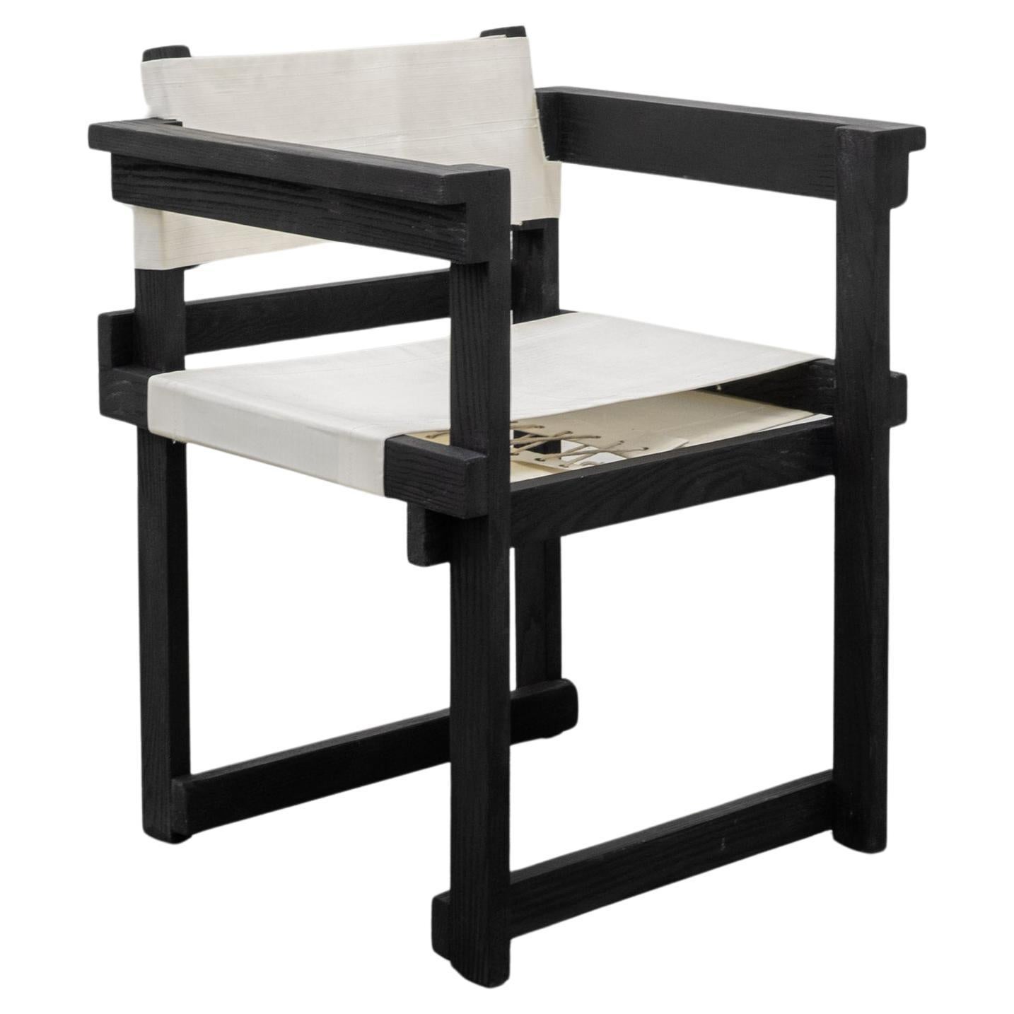 Chaise hollandaise moderniste d'après Gerrit Rietveld (1 de 6)