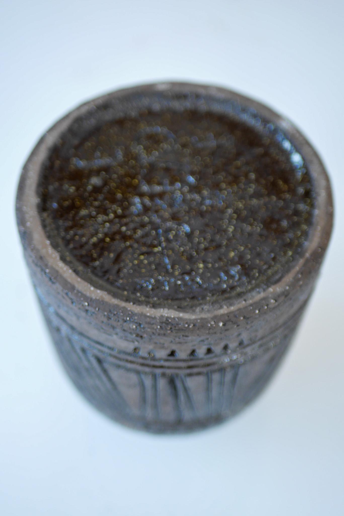 Vaso modernista in terracotta di Inger Persson per Rörstrand, Svezia in vendita 4