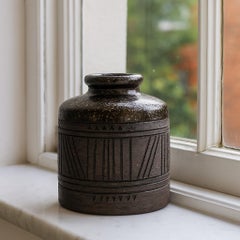 Jarrón modernista de cerámica de Inger Persson para Rörstrand, Suecia