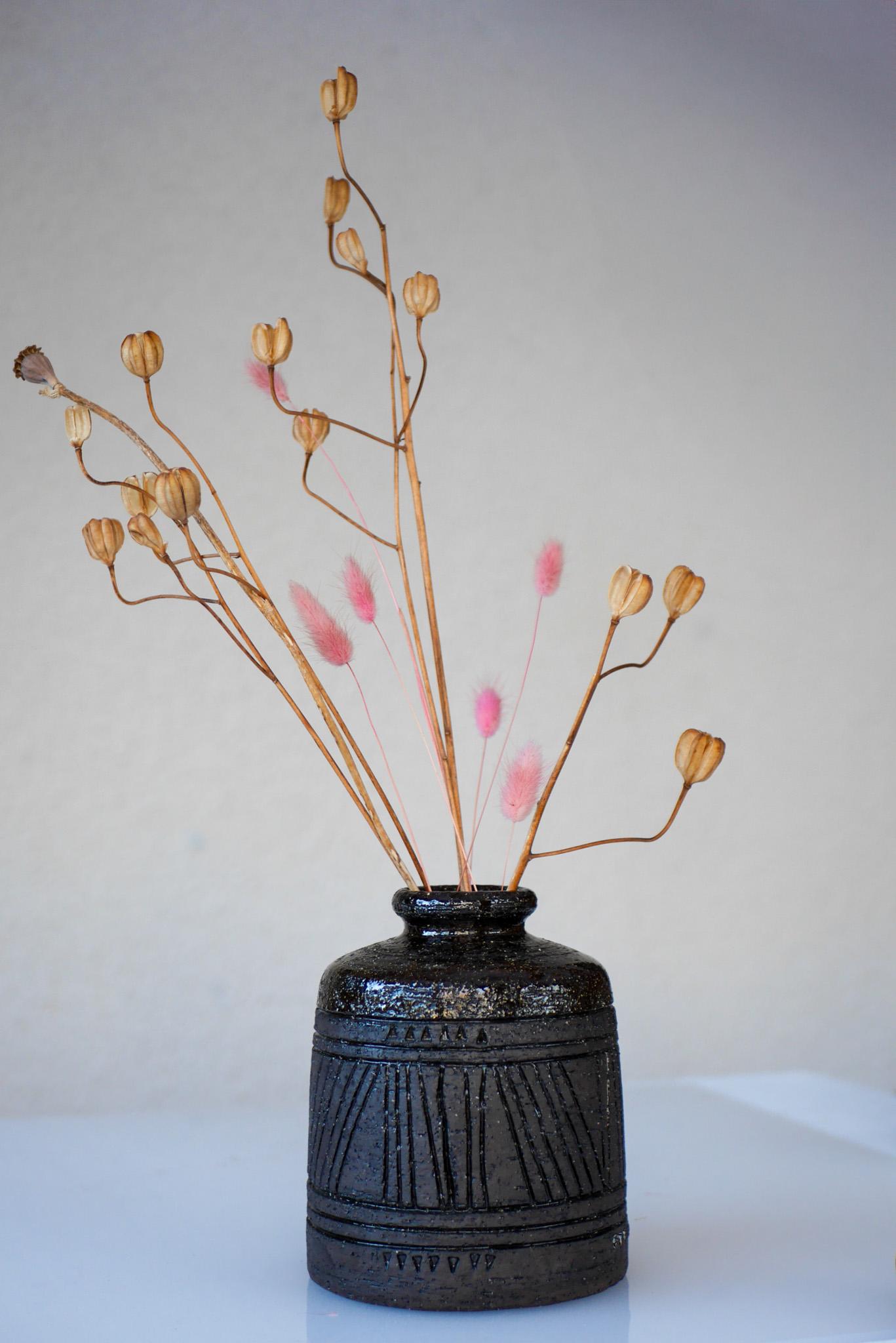 Ceramica Vaso modernista in terracotta di Inger Persson per Rörstrand, Svezia in vendita