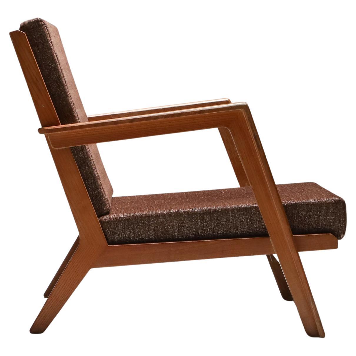 Fauteuil moderne Easy chair par Elmar Berkovich, Pays-Bas, années 1950 en vente