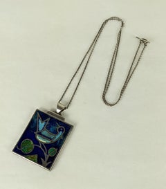 Modernist Enamel Pendant, Germany