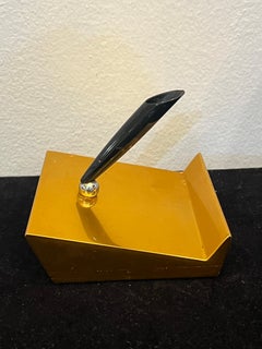 Modernist Executive Desk Ink Pen Holder