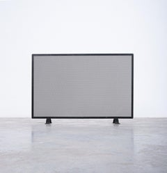 Modernist Fire Screen from Iron, France, circa 1960
