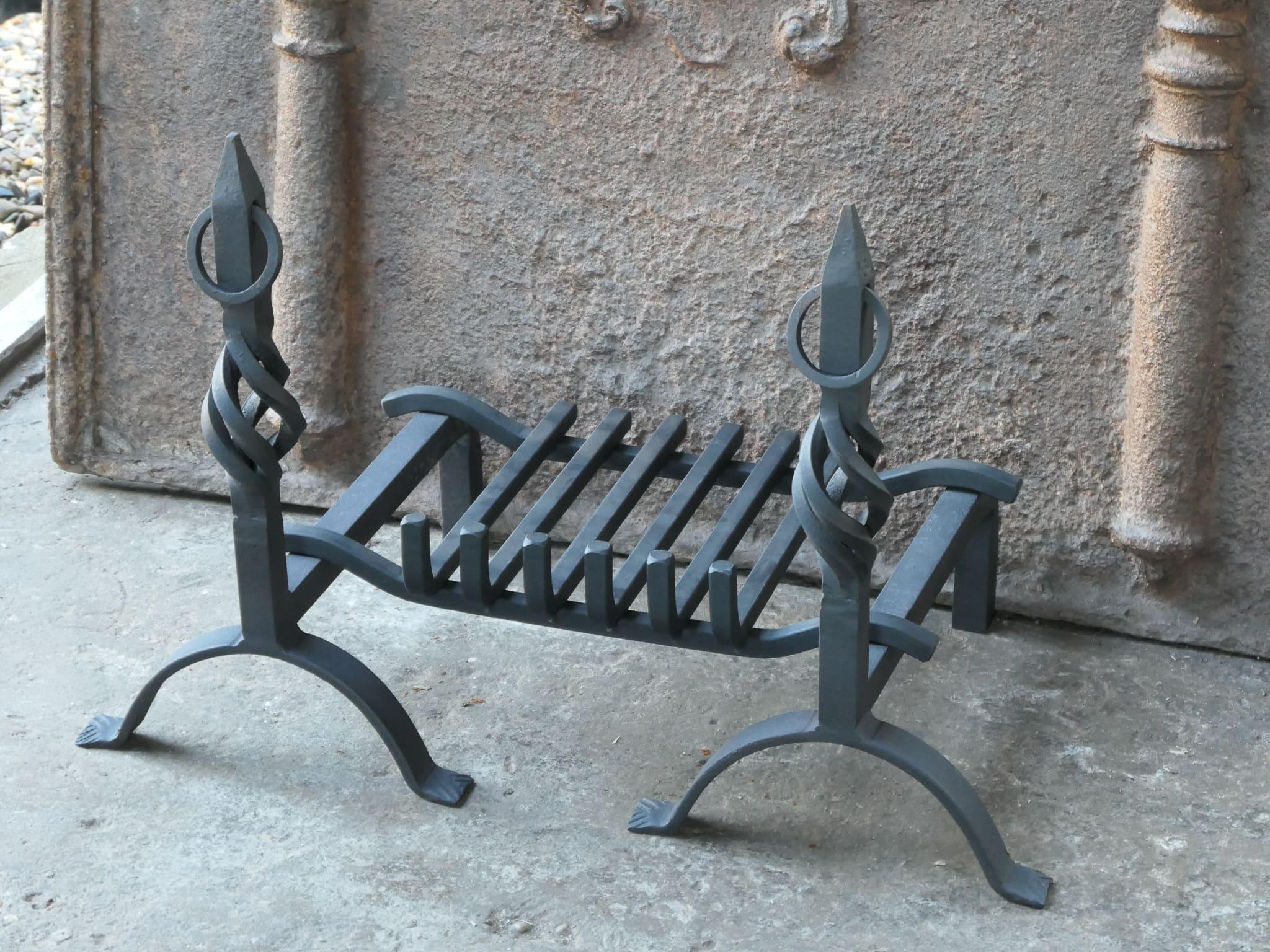 Moderne Grille de cheminée moderniste, grille de cheminée en vente