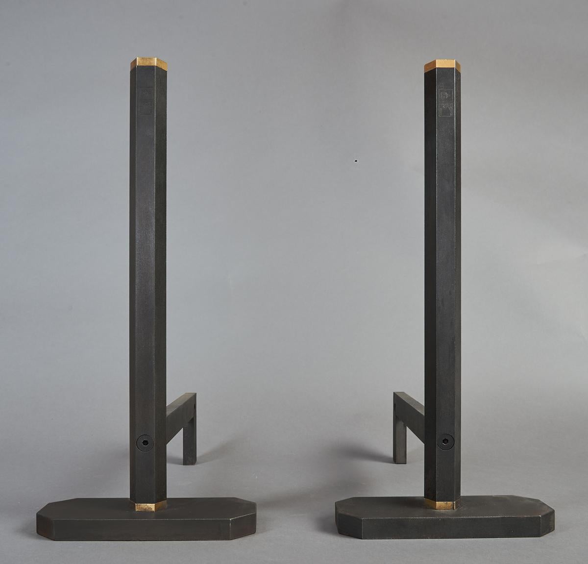 Late 20th Century Modernist Fireplace Set by Afra and Tobia Scarpa, 1970s