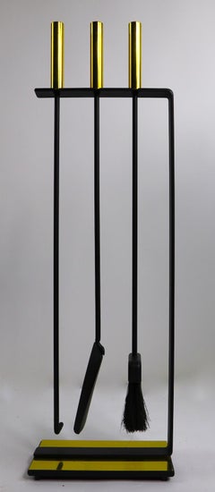 Modernist Fireplace Tool Set