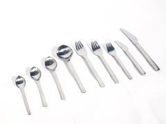 Modernist Flatware Set by Magnus Stephensen for Georg Jensen