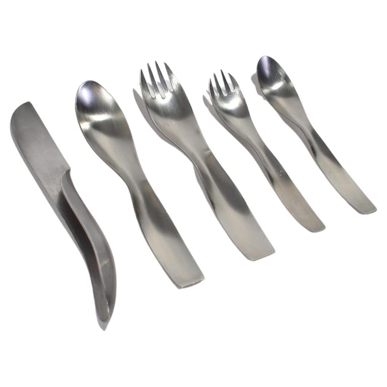 Modernist Cutlery Set at 1stDibs