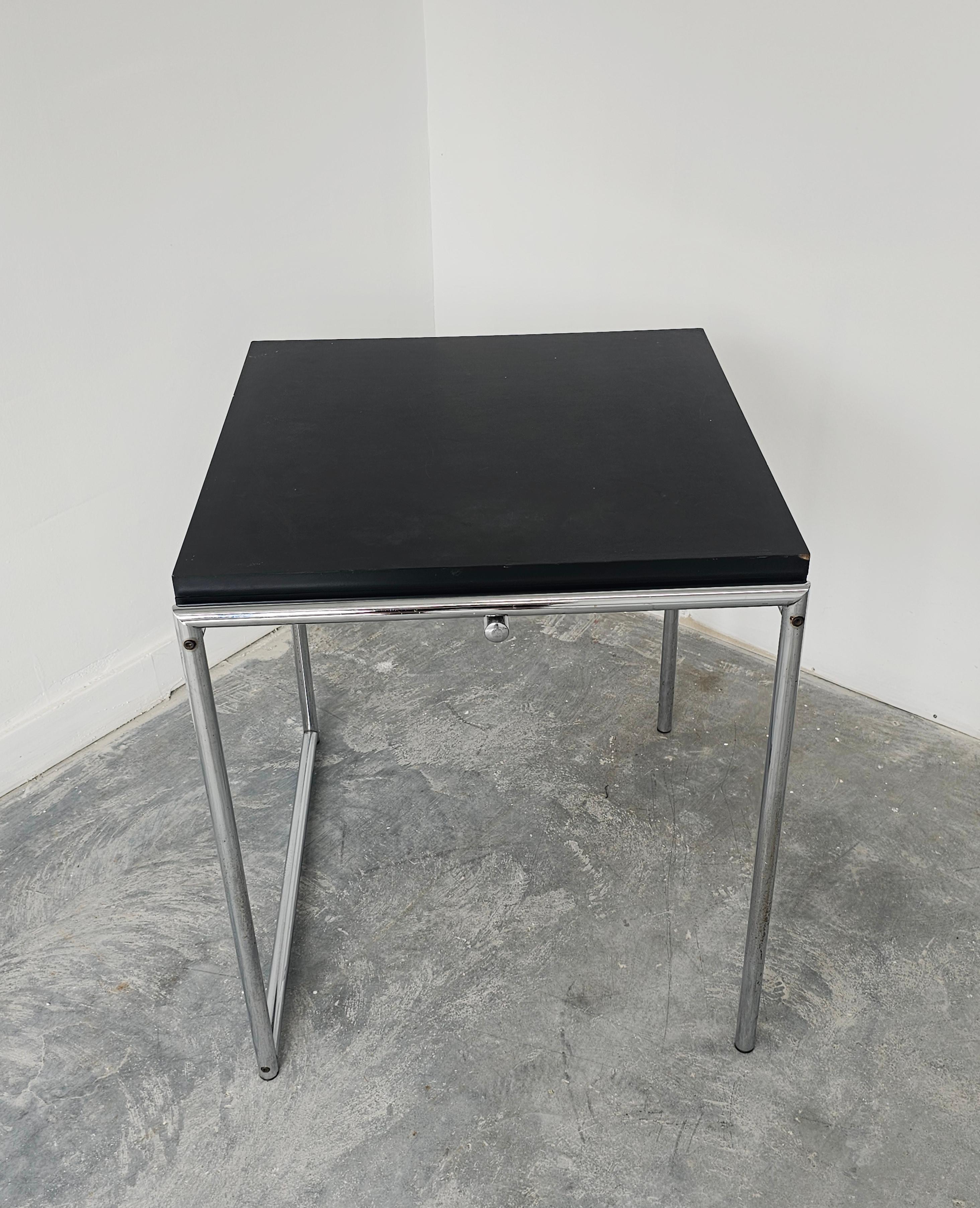 Late 20th Century Modernist Flip Top Dining Table Jean by Eileen Gray for ClassiCon For Sale