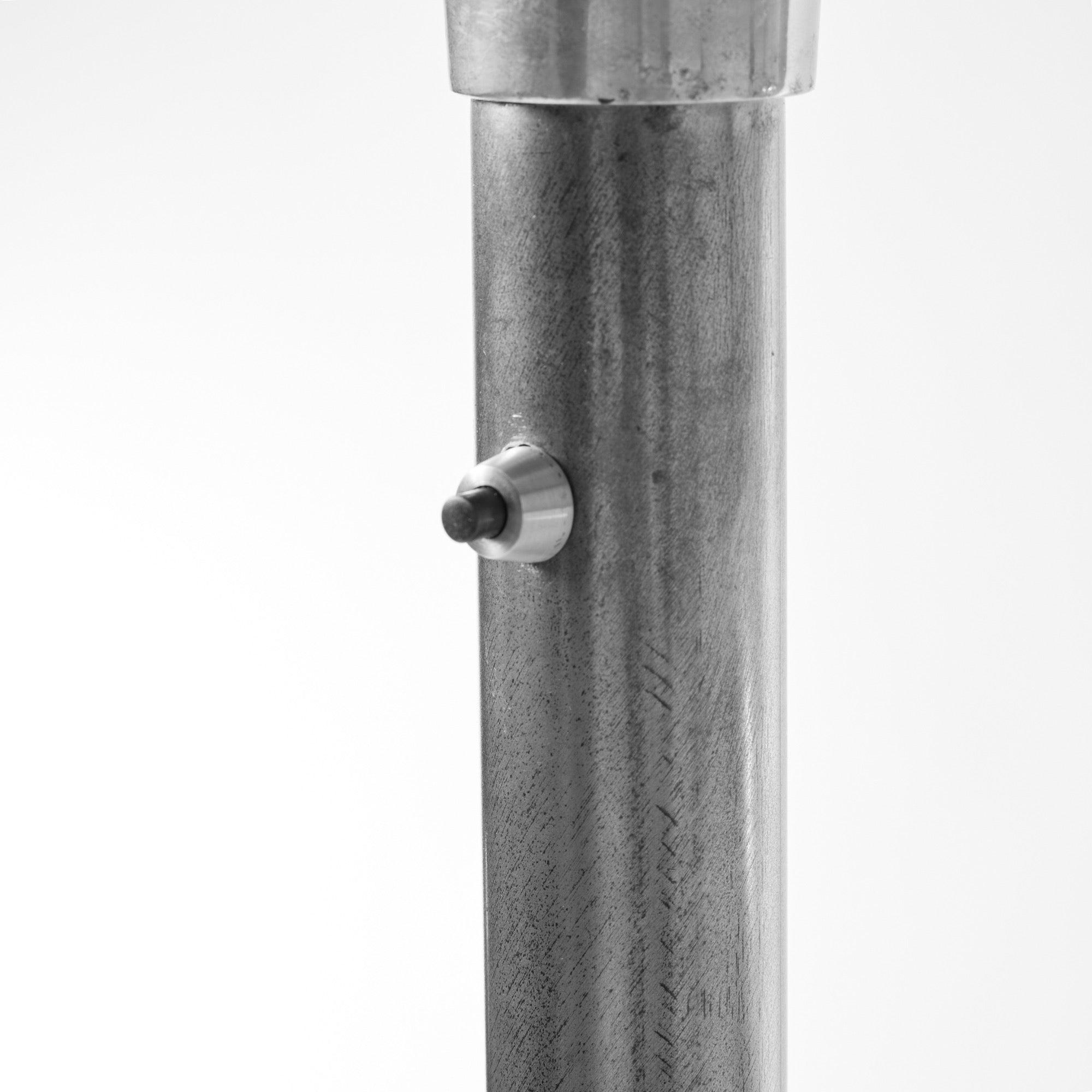 Modernist Floor Lamp by Sigfried Giedion for B.A.G. Turgi, 1940's In Good Condition For Sale In Sagaponack, NY