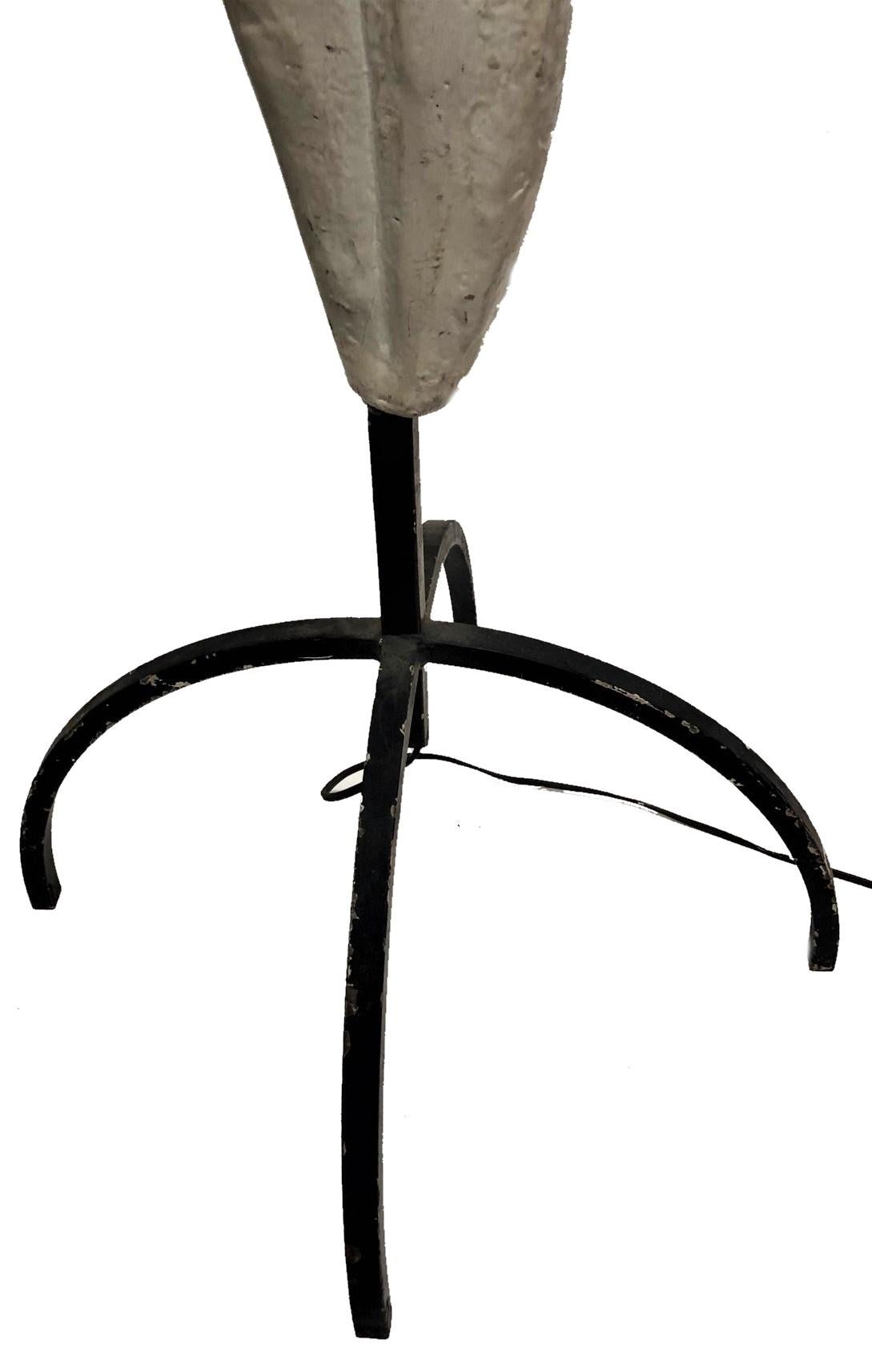 Modernistische Stehlampe der Moderne in der Art von Alberto Giacometti, spätes XX. Jahrhundert im Angebot 5