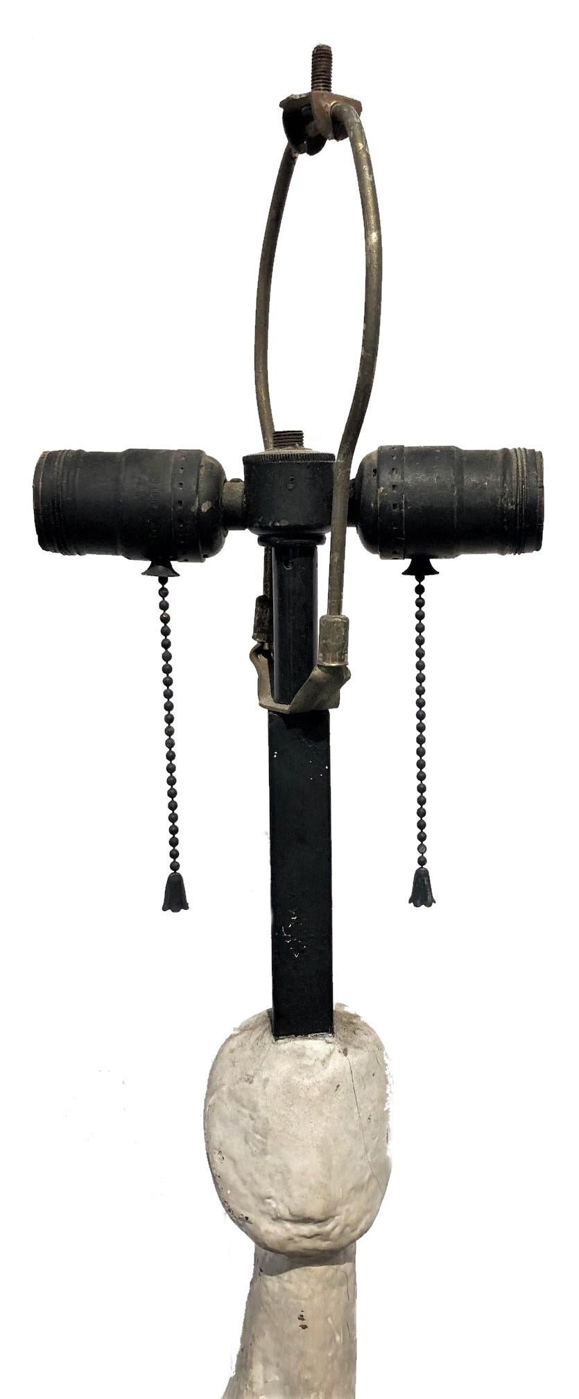 Modernistische Stehlampe der Moderne in der Art von Alberto Giacometti, spätes XX. Jahrhundert im Angebot 6