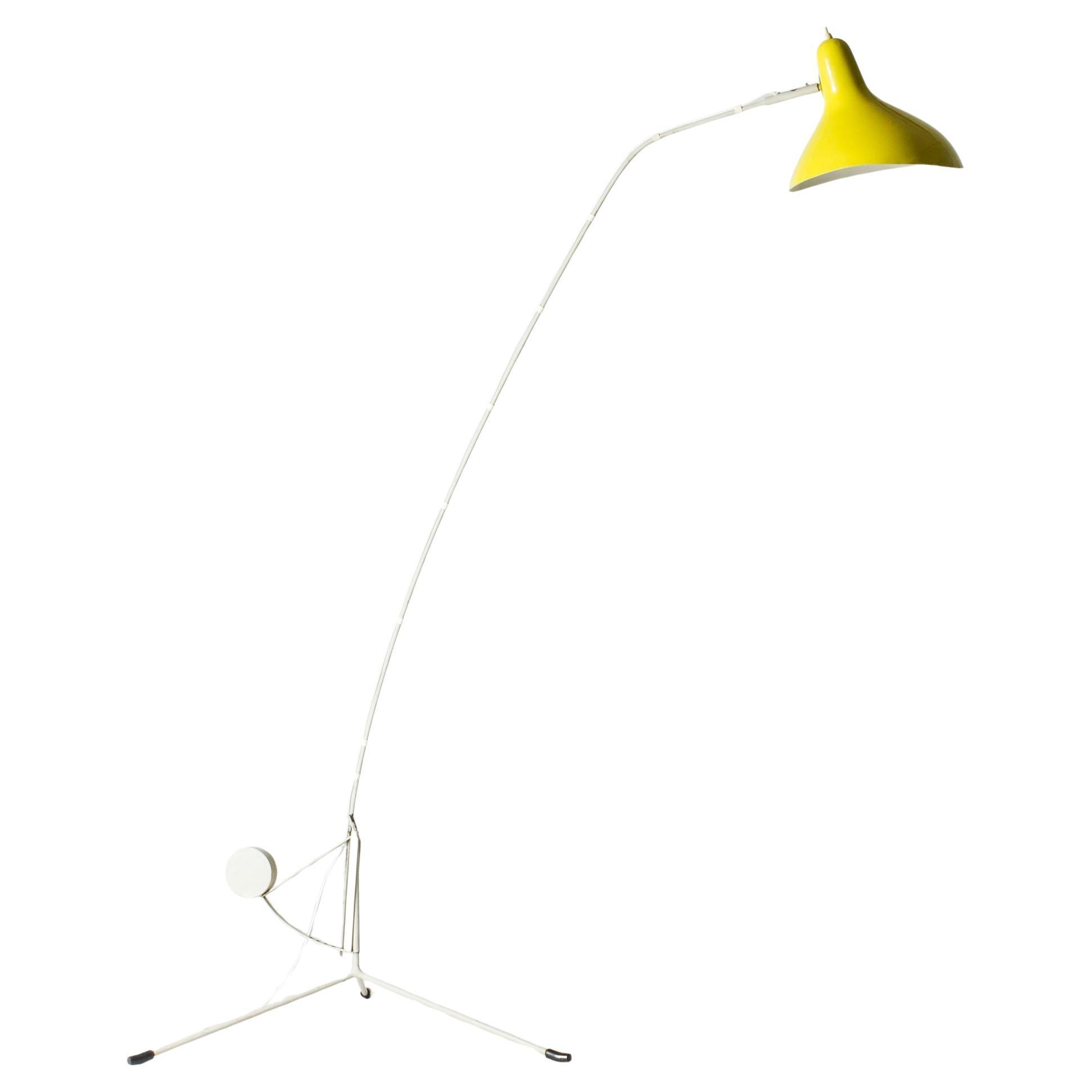 Modernist Floor Lamp "Mantis" by Bernard Schottlander, Sweden, 1950s For Sale