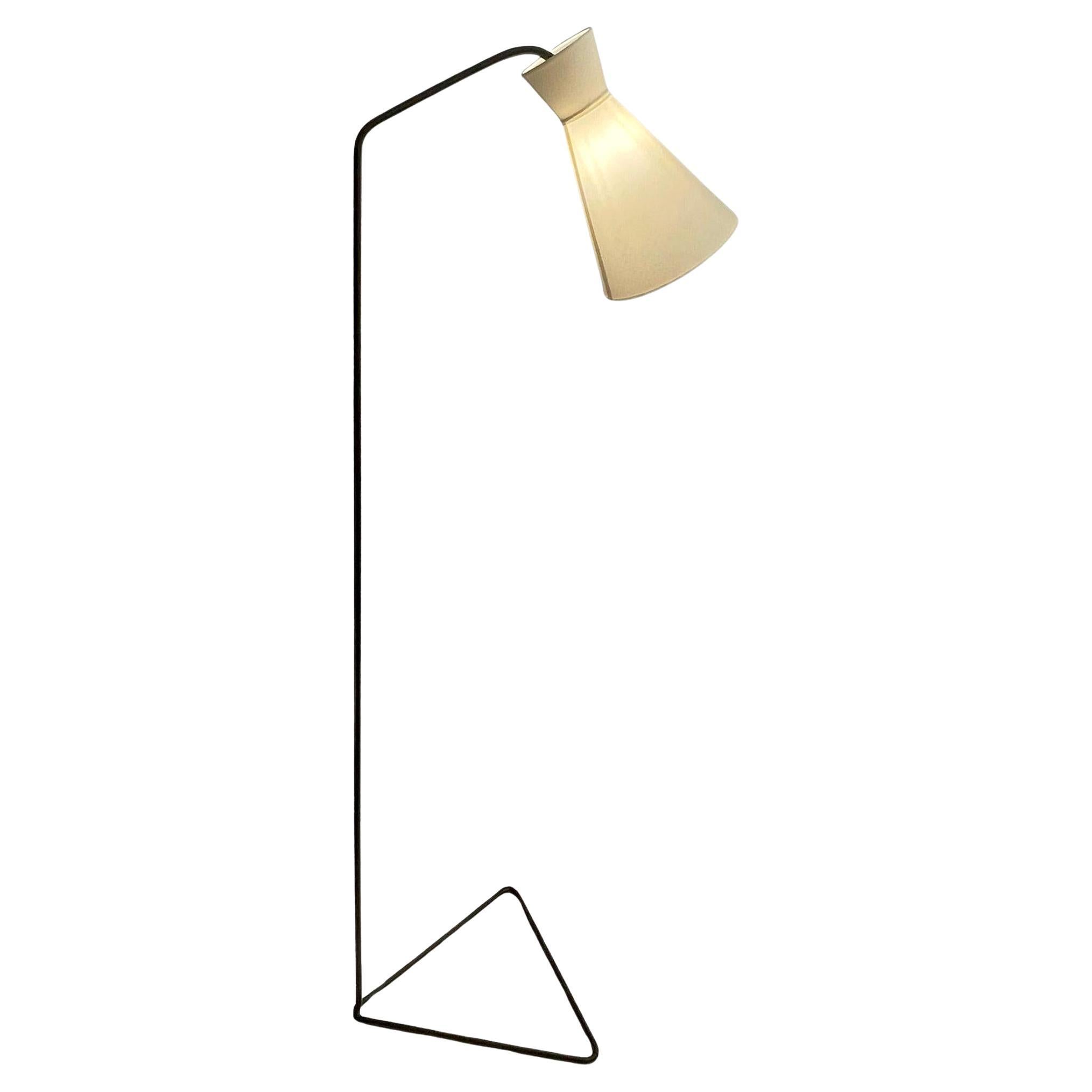 Modernist floor lamp, Paris, France, circa 1950