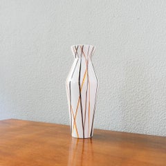 Modernist Flower Vase in Ceramic, by Vitriv, Portugal, 1950's
