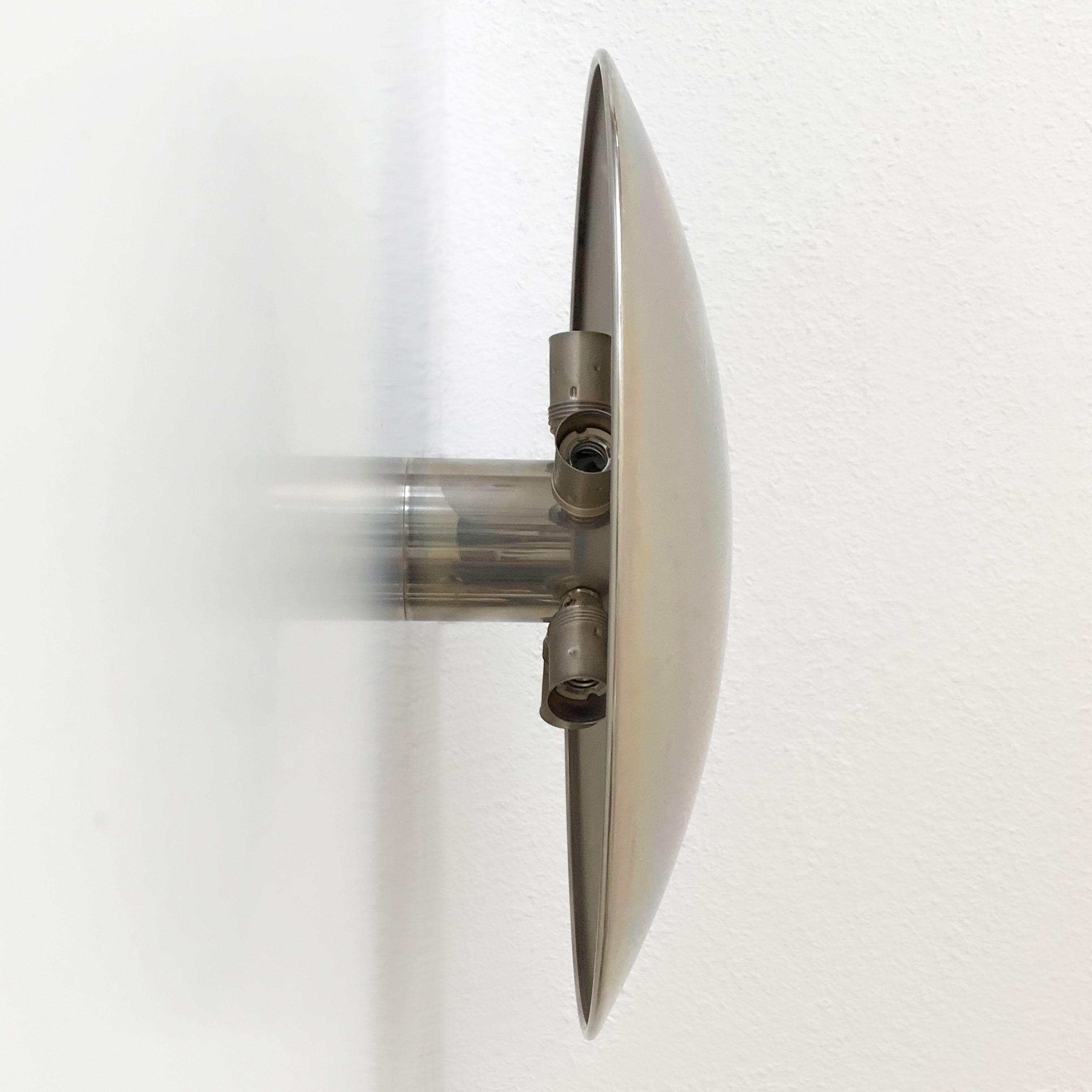 Late 20th Century Modernist Flush Mount or Wall Lamp by Florian Schulz, 1980s, Germany