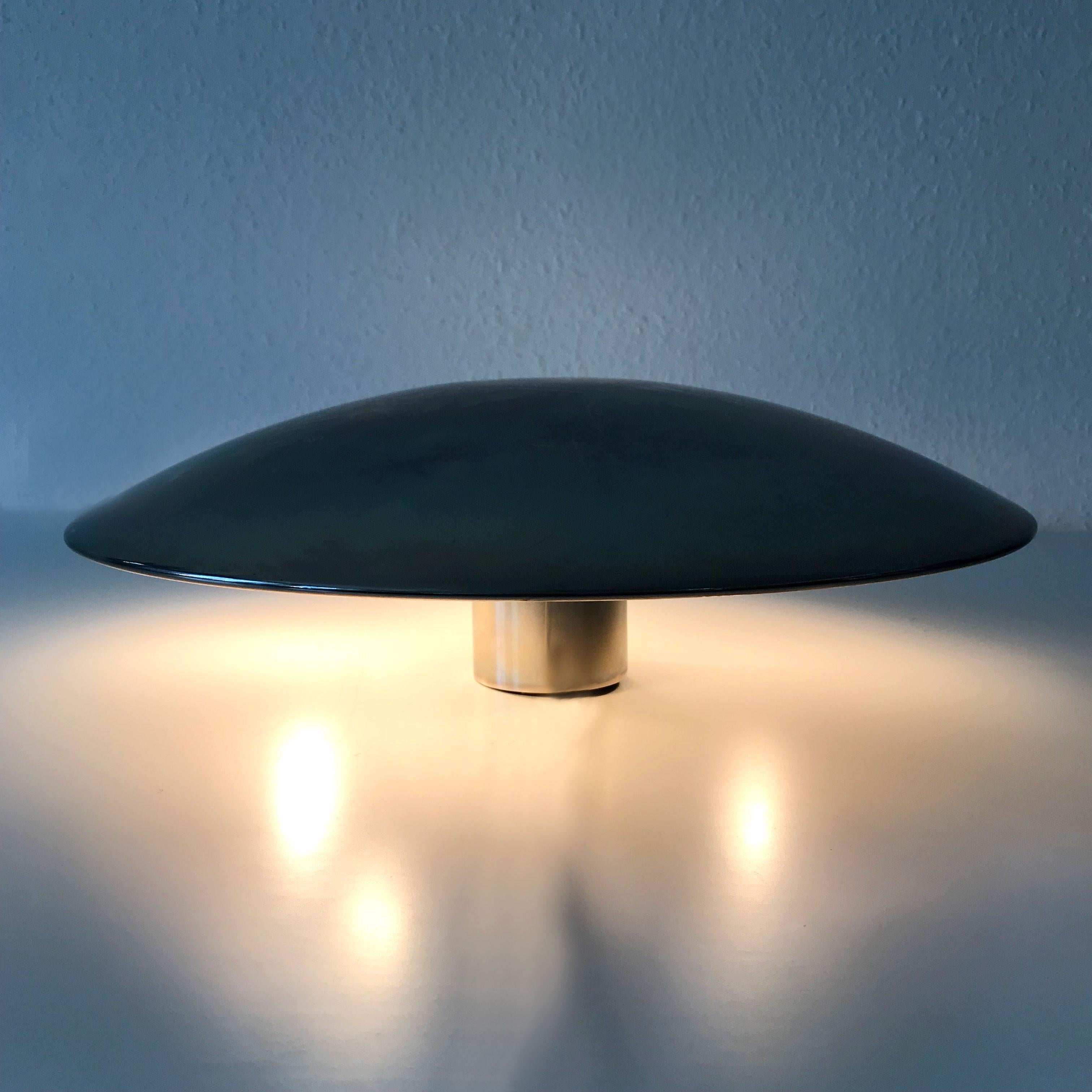 Modernist Flush Mount or Wall Lamp by Florian Schulz, 1980s, Germany 2