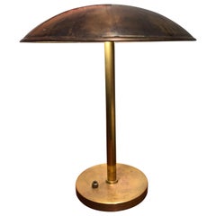 Modernist Fog 
Mørup Table Lamp in Brass from the 1930s