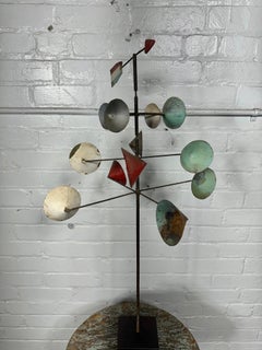 Modernist Folk Art George Nelson/ Calder Style Kinetic Sculptural Weathervane