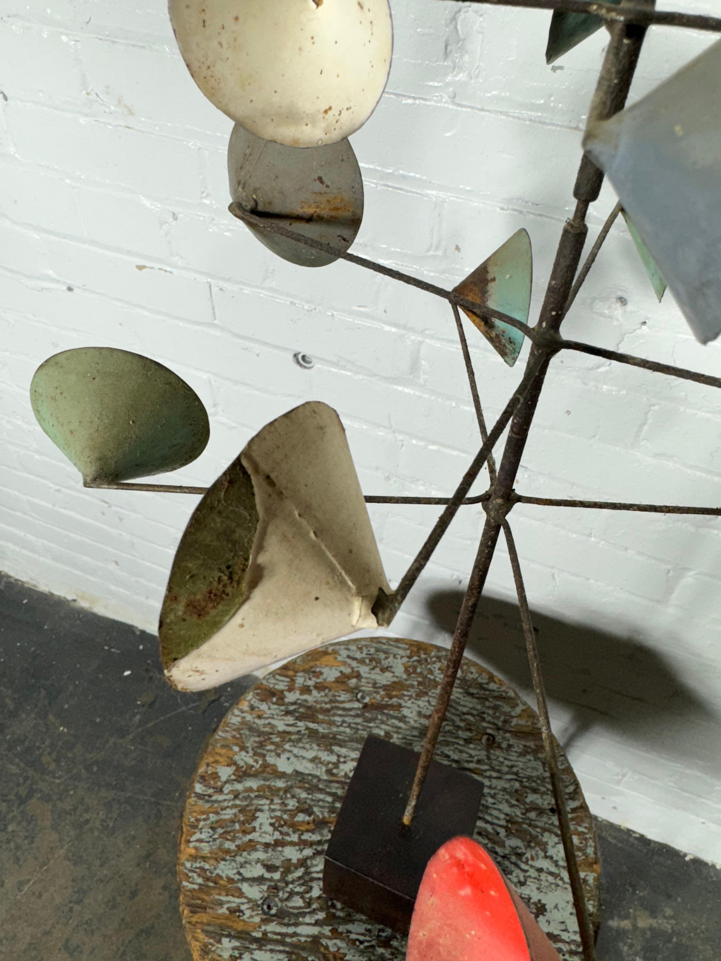 Métal Girouette sculpturale moderniste de style George Nelson/ Calder en vente
