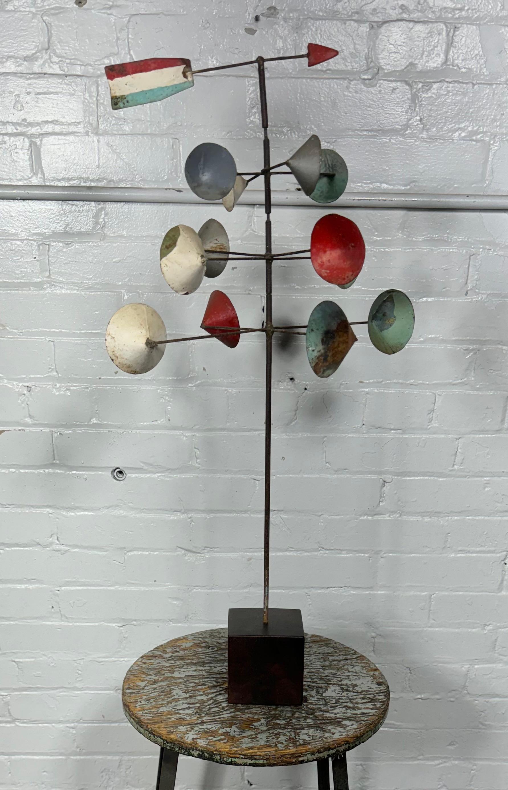 Girouette sculpturale moderniste de style George Nelson/ Calder en vente 1