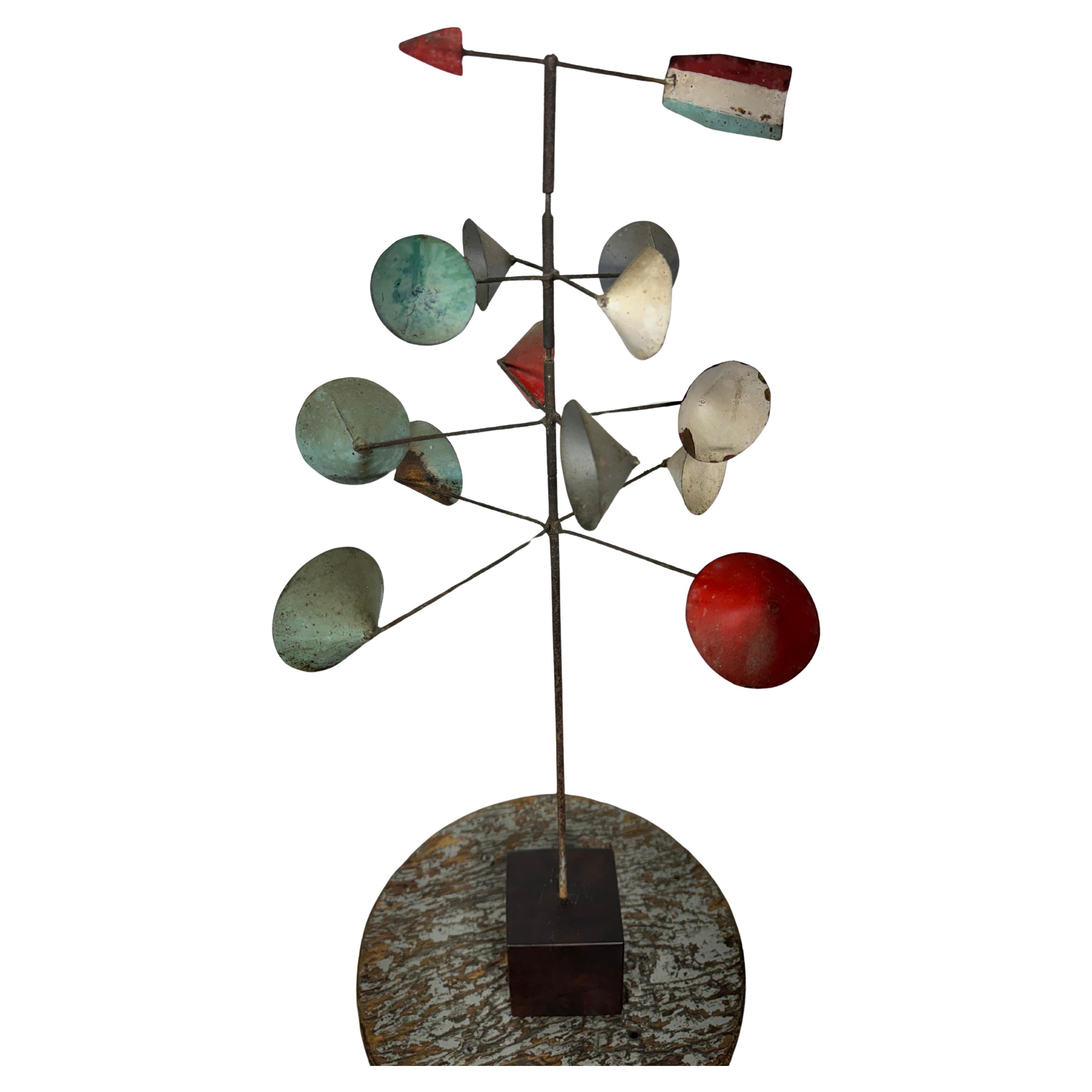 Girouette sculpturale moderniste de style George Nelson/ Calder
