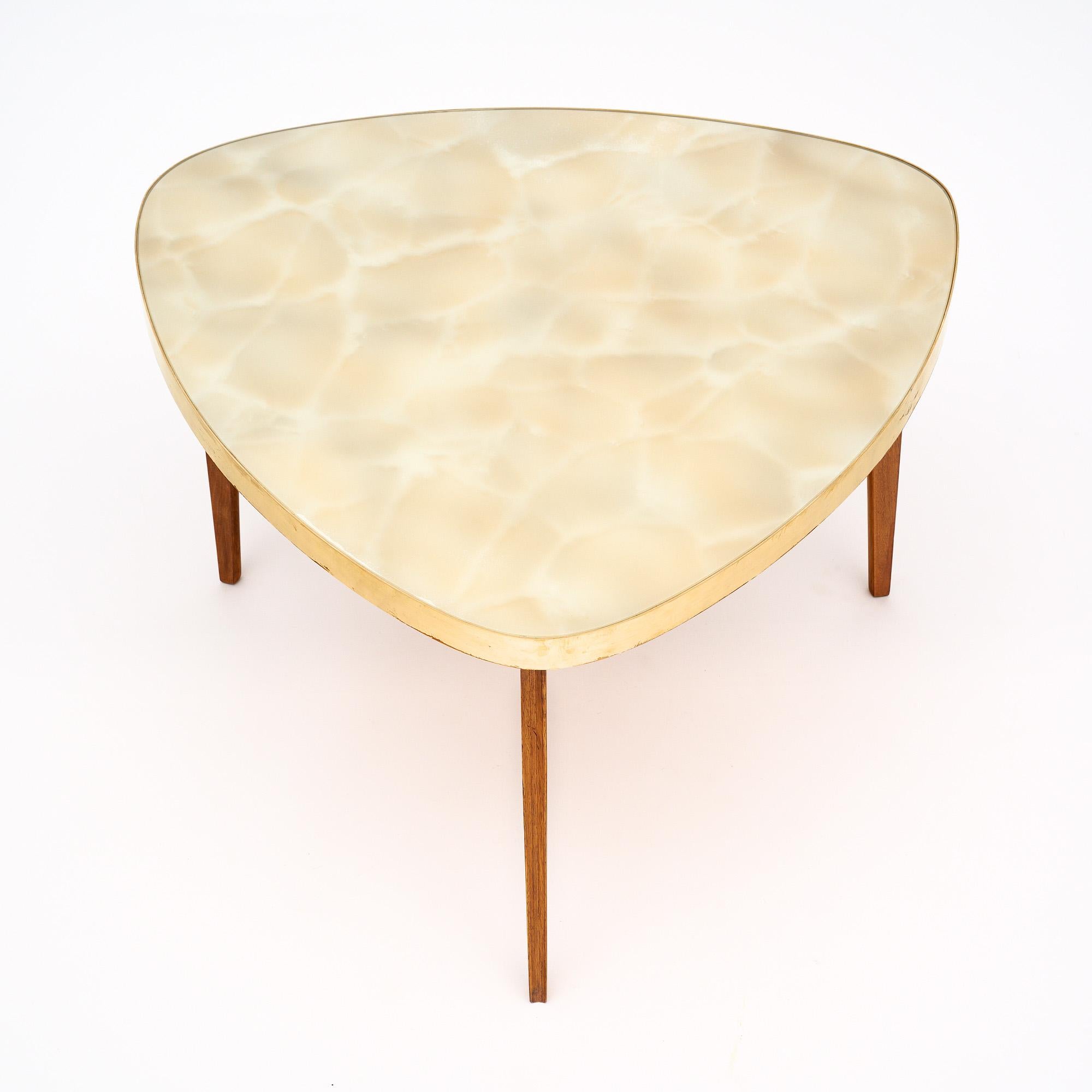 Mid-Century Modern Table basse française moderniste en vente