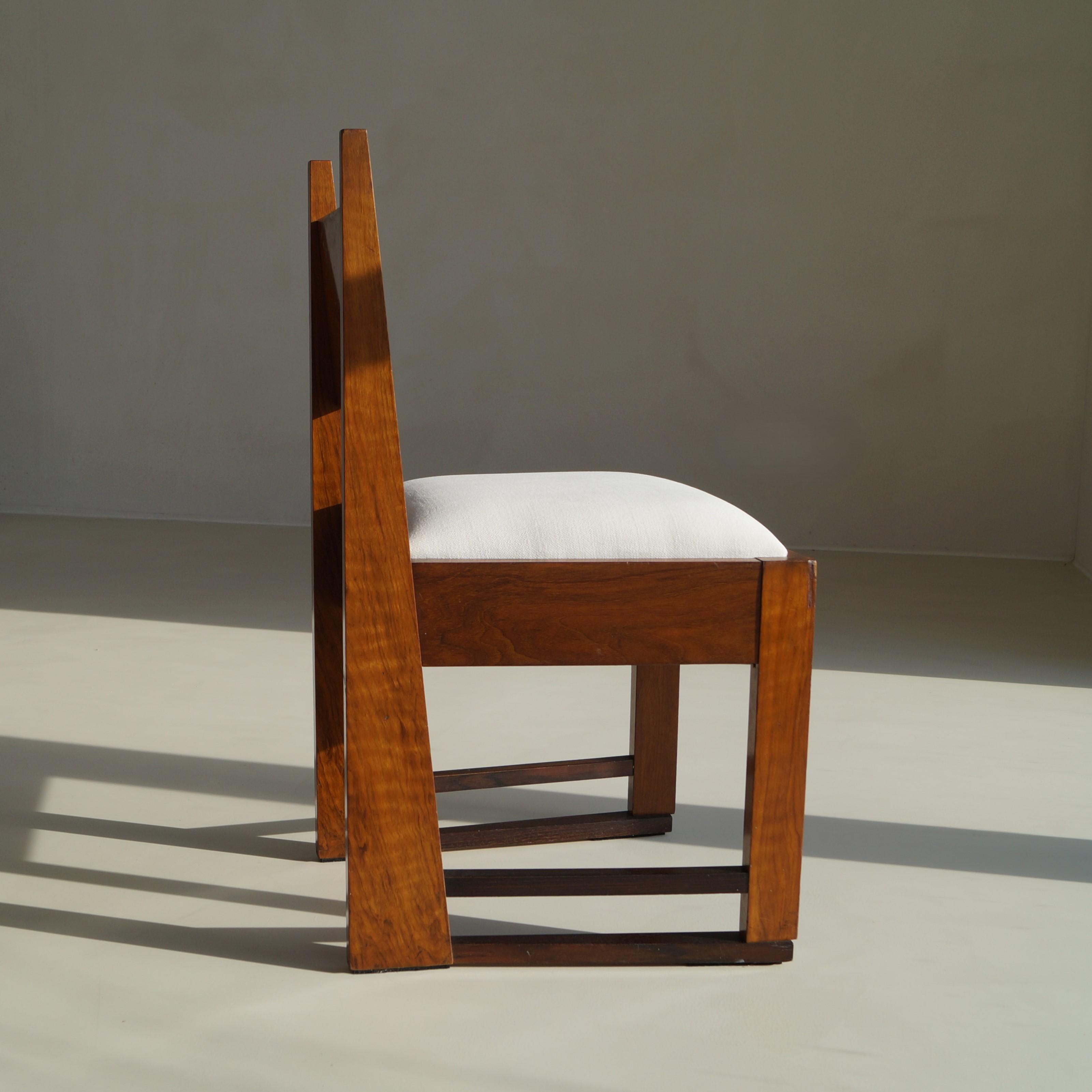 Modernist French side or accent chair, 1920s 10