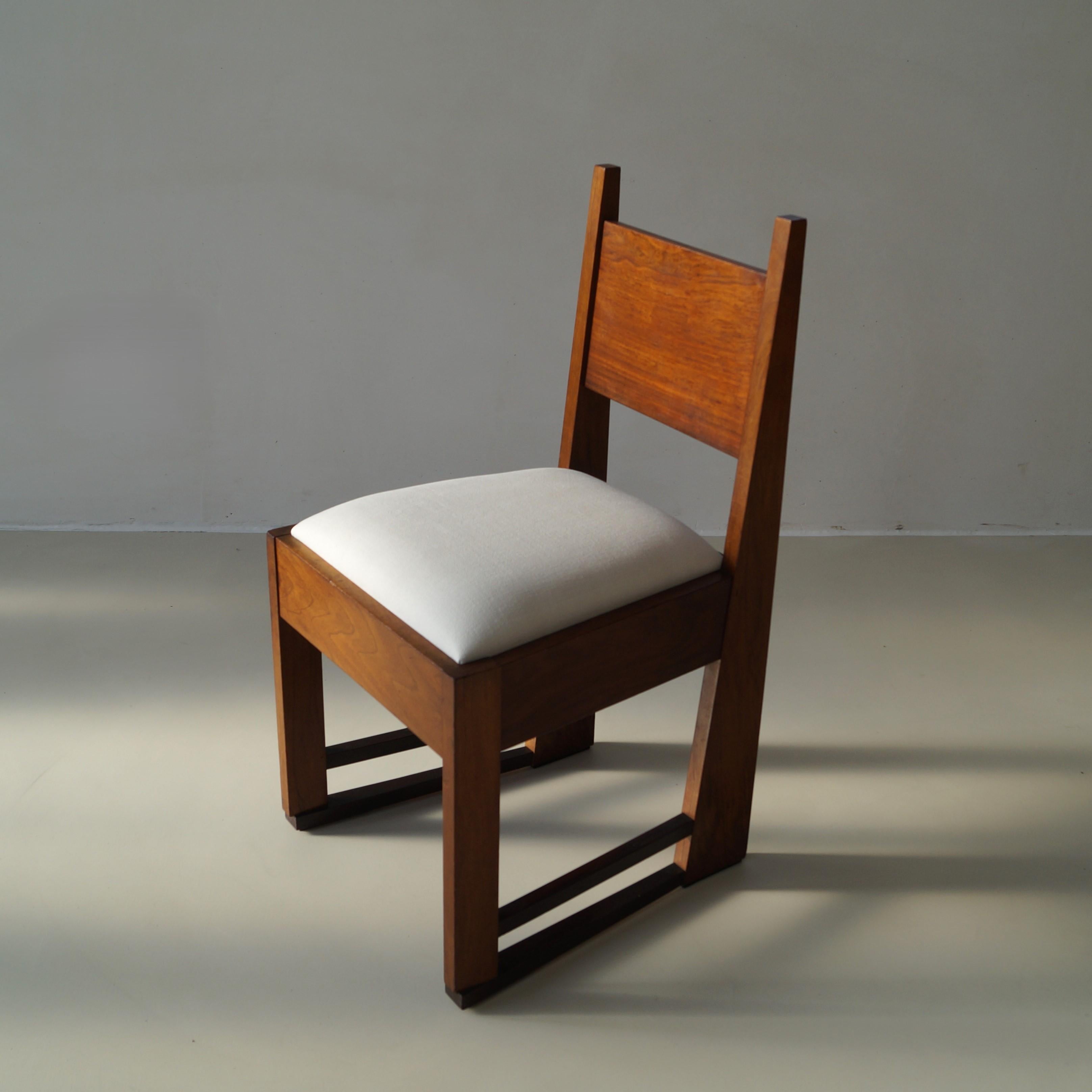 Dutch Modernist French side or accent chair, 1920s