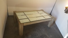Modernist Frieze Cocktail Table by Paul Marra