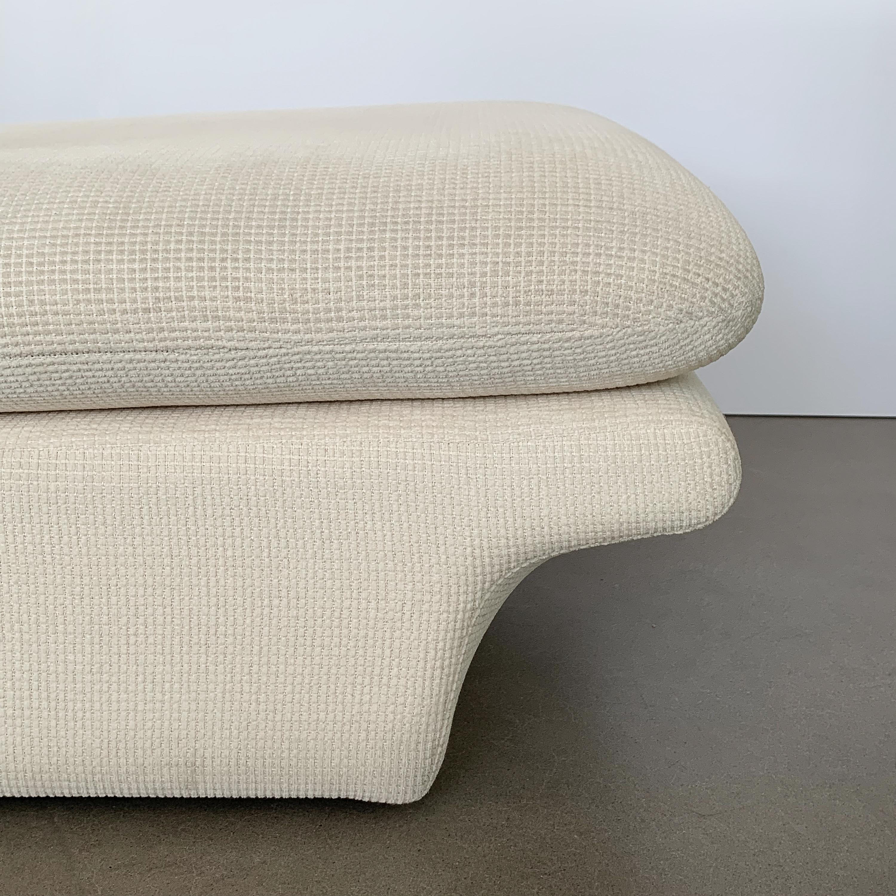 Modernist Fully Upholstered Chaise Lounge by Preview 7