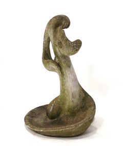 Fontana da giardino modernista Scultura Art Deco circa 1930 Arte Moderna del Medio Secolo